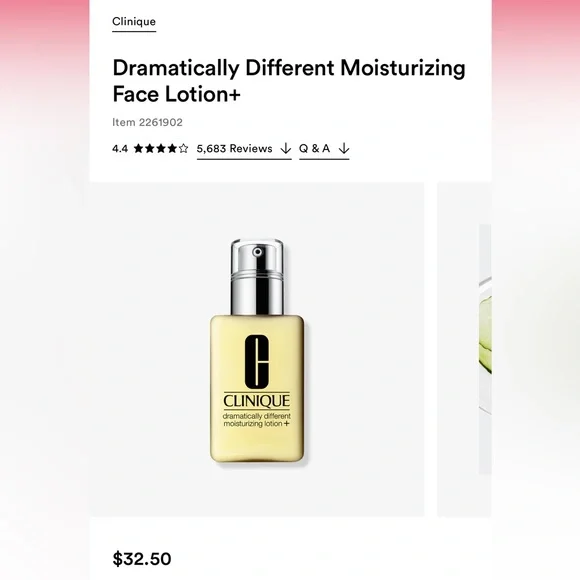 Clinique Dramatically Different Moisturizing Face Lotion+ NIB - Picture 4 of 4